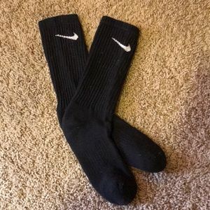 Black Nike socks